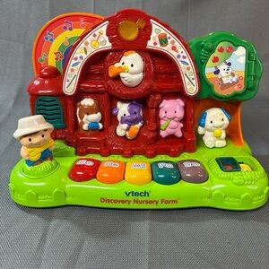 VTech Discovery Nursery Farm, interactive musical toy designed for toddlers.